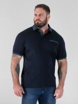Polo Manches Courtes Bleu Marine Duke du 3XL au 8XL