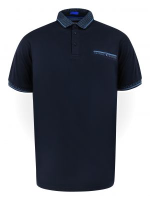 Polo Manches Courtes Bleu Marine Duke du 3XL au 8XL
