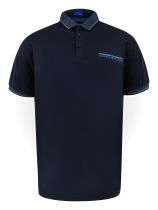 Polo Manches Courtes Bleu Marine Duke du 3XL au 8XL