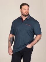 Polo Manches Courtes Bleu Marine Duke Du 3XL au 8XL