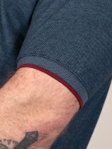 Polo Manches Courtes Bleu Marine Duke Du 3XL au 8XL