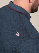 Polo Manches Courtes Bleu Marine Duke Du 3XL au 8XL