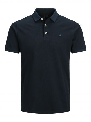 Polo Manches Courtes Bleu Marine Jack&Jones du 3XL au 8XL