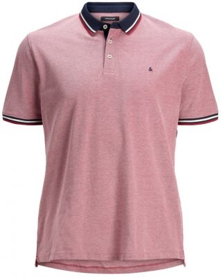 Polo Manches Courtes Bleu Marine Jack&Jones du 4XL au 8XL