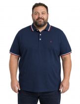 Polo Manches Courtes Bleu Marine Jack&Jones du 4XL au 8XL