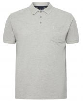 Polo Manches Courtes Gris du 2XL au 8XL All Size