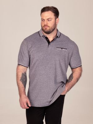 Polo Manches Courtes Gris Duke Du 3XL au 8XL