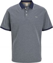 Polo Manches Courtes Gris Indigo Jack&Jones