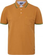 Polo Manches Courtes Marron All Size du 3XL au 8XL