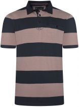 Polo Manches Courtes Mauve Kam du 2XL au 8XL