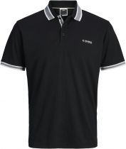 Polo Manches Courtes Noir Jack&Jones du 3XL au 8XL