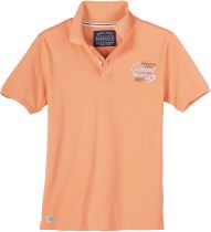 Polo Manches Courtes Orange Redfield du 3XL au 8XL