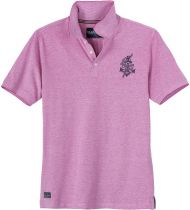 Polo Manches Courtes Rose Redfield du 3XL au 10XL