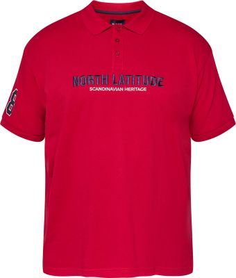 Polo Manches Courtes Rouge All Size du 3XL au 8XL