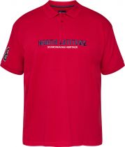 Polo Manches Courtes Rouge All Size du 3XL au 8XL