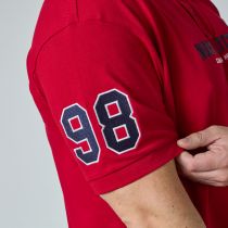 Polo Manches Courtes Rouge All Size du 3XL au 8XL