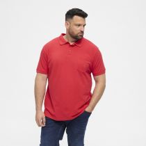Polo Manches Courtes Rouge du 2XL au 8XL All Size