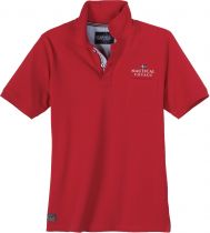 Polo Manches Courtes Rouge Redfield du 3XL au 10XL