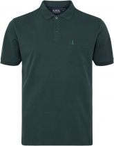 Polo Manches Courtes Vert All Size du 3XL au 8XL