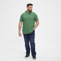 Polo Manches Courtes Vert du 2XL au 8XL All Size