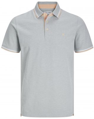 Polo Manches Courtes Vert Jack&Jones du 4XL au 8XL