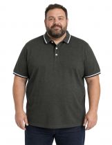 Polo Manches Courtes Vert Jack&Jones du 4XL au 8XL