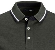 Polo Manches Courtes Vert Jack&Jones du 4XL au 8XL