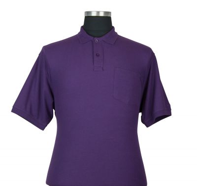 Polo Manches Courtes Violet Kam Jeans du 2XL au 8XL