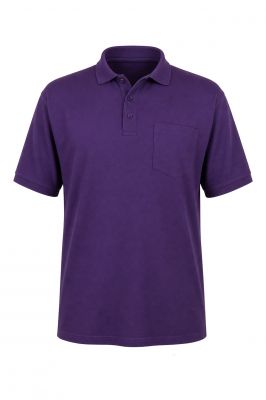 Polo Manches Courtes Violet Kam Jeans du 2XL au 8XL