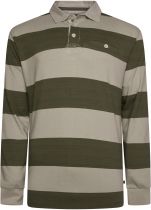 Polo Manches Longues Beige Kam du 2XL au 8XL