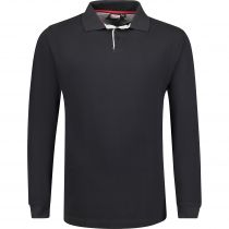 Polo Manches Longues Noir Adamo du 3XL au 12XL