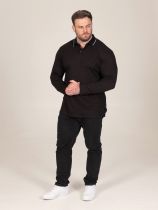Polo Manches Longues Noir Duke Du 3XL au 8XL