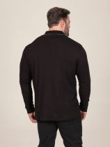 Polo Manches Longues Noir Duke Du 3XL au 8XL