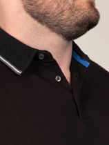 Polo Manches Longues Noir Duke Du 3XL au 8XL