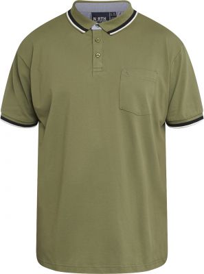 Polo Strech Manches Courtes Kaki All Size du 3XL au 8XL