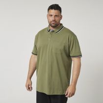 Polo Strech Manches Courtes Kaki All Size du 3XL au 8XL