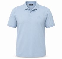 Polo Stretch &agrave; Manches Courtes Bleu du 3XL au 8XL Lavecchia