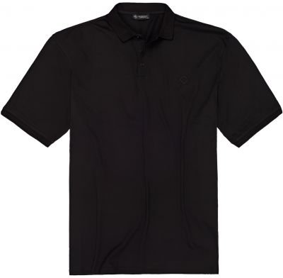 Polo Stretch � Manches Courtes Noir du 3XL au 8XL Lavecchia