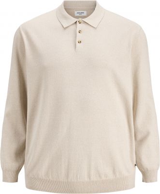 Pull Col Polo Cr�me Jack&Jones du 3XL au 8XL
