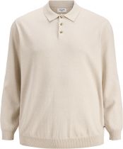 Pull Col Polo Cr�me Jack&Jones du 3XL au 8XL