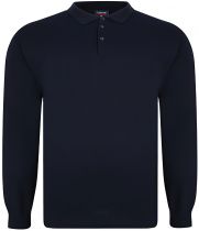 Pull coton Bleu Marine Espionage du 3XL au 8XL