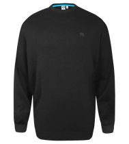 Pull Coton Noir Duke Du 2XL au 5XL