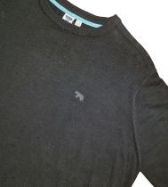 Pull Coton Noir Duke Du 2XL au 5XL