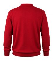 Pull Laine Wollmark Col Zip Rouge Monte Carlo du 58 au 70