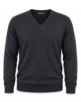 Pull Laine Woolmark Col V Anthracite Monte Carlo du 58 au 70