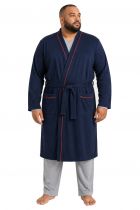Robe de Chambre Bleu Marine Adamo du 2XL au 10XL