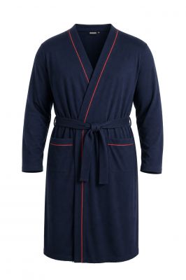 Robe de Chambre Bleu Marine Adamo du 2XL au 10XL
