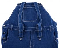 Salopette Jean Indigo Abraxas du 2XL au 12XL
