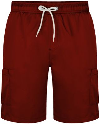 Short de Bain Bordeaux Kam du 2XL au 8XL