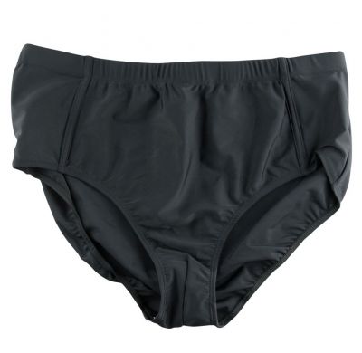 Slip de Bain Noir Abraxas